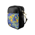 'Summer Basket' Faux Leather Sling Pouch