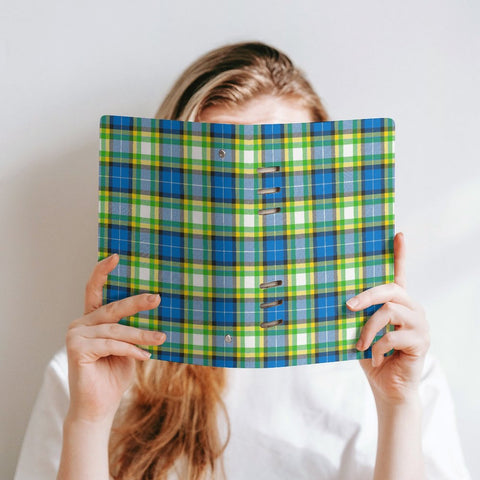 'Yorkshire Tartan' (Heritage) Faux Leather A5 Binder Notebook