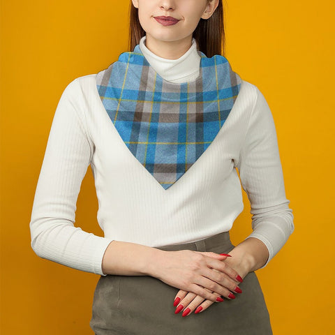 'Yorkshire Marine' (Slant) Poly Scarf Square