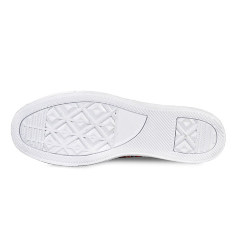 'Clematis Platinum' (White Trim) Women's Canvas Plimsolls