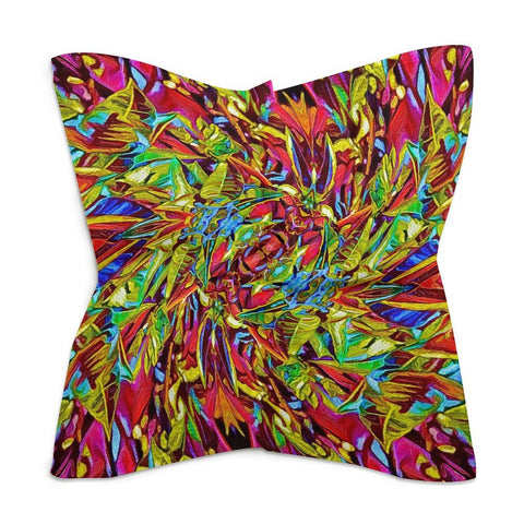 'Tropique' Poly Scarf Square