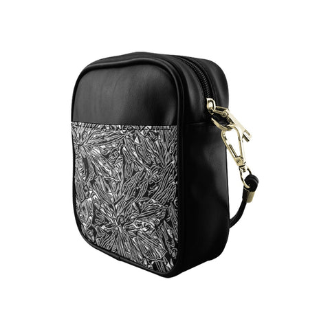 'Filament' Faux Leather Sling Pouch