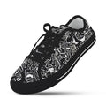 'Liquorice' (Black Trim) Women's Canvas Plimsolls