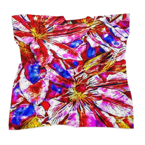 'Clematis' All Over Print Scarf