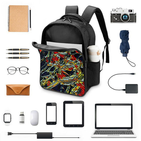'Earthquake' Nylon Backpack
