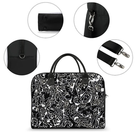 'Liquorice' Nylon Holdall