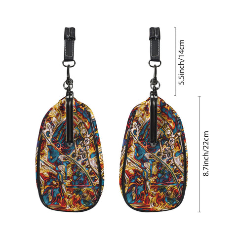 'Boilerplate' PU Kisslock Crossbody