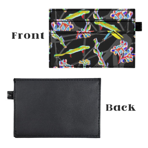 'Regenesis' (Black Edit) Faux Leather Cardholder