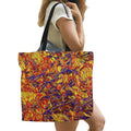 'Peony' Large Canvas Tote