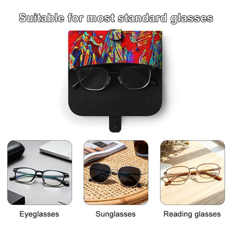 'Soulwood' Faux  Leather Glasses Case