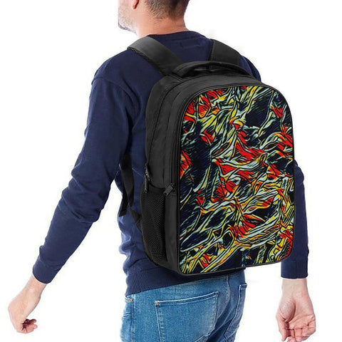 'Earthquake' Nylon Backpack