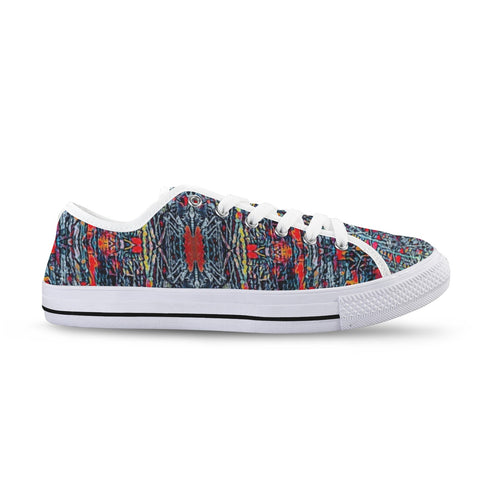 'Graphite' (White) Seattle Low Top Men's Shoes (Model 1013-6)