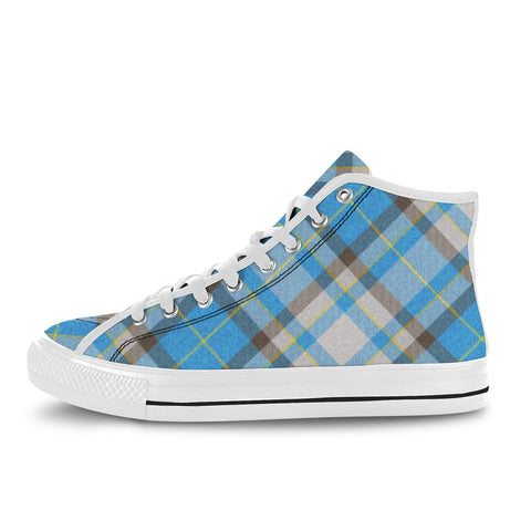 'Yorkshire Marine' (Slant - White) Vancouver Canvas Boots
