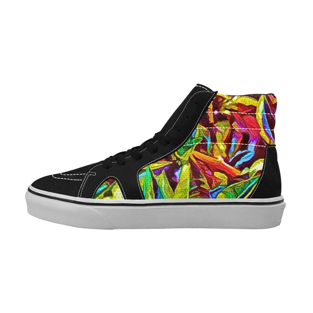 'Tropica' Men's High Top Skateboarding Shoes (Model E001-1)