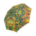 'Peony Citrus' Auto-Foldable Umbrella