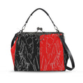 'Bloodlust' PU Kisslock Crossbody