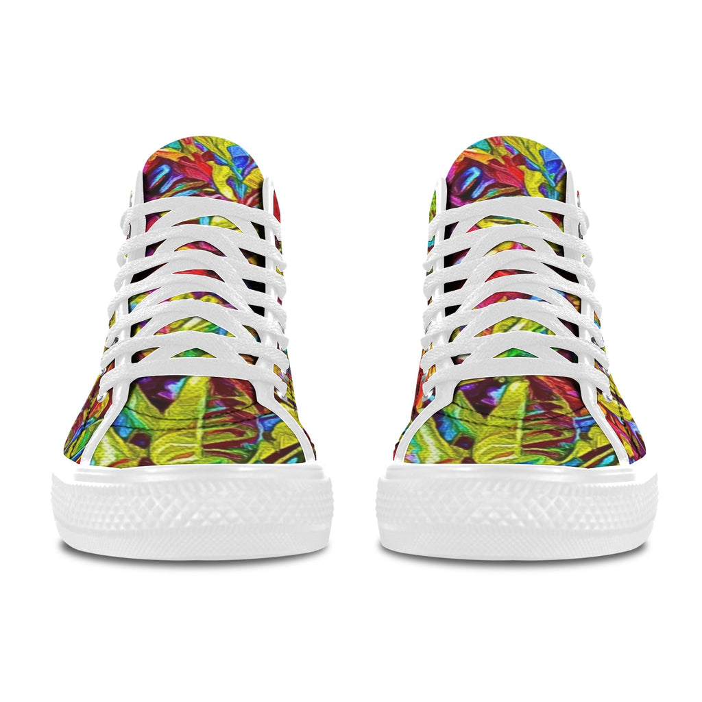 'Tropica' (White) Vancouver H Women's Canvas Shoes (1013-1)