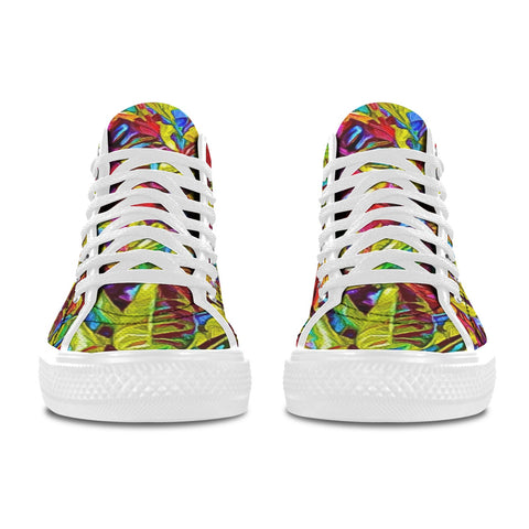 'Tropica' (White) Vancouver H Women's Canvas Shoes (1013-1)