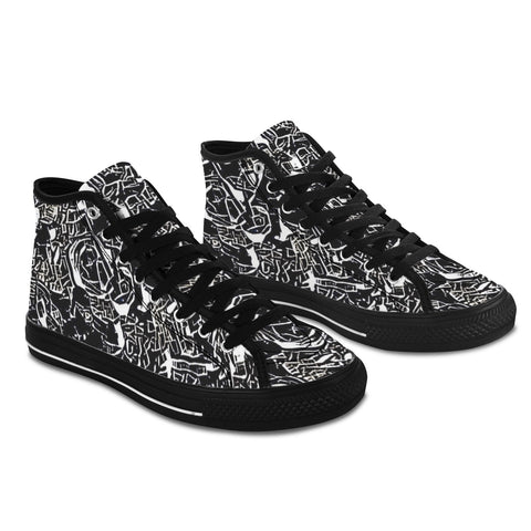 'Liquorice' (Black Trim) Vancouver Canvas Boots