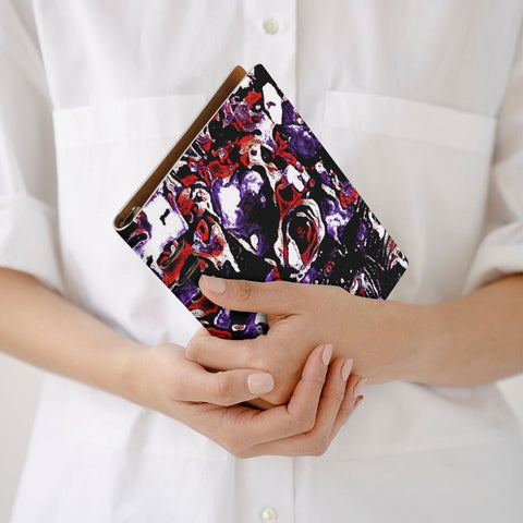 'Gothic Rose' Faux Leather A5 Binder Notebook