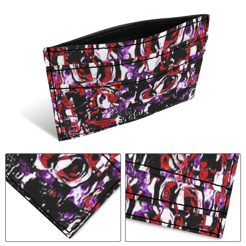 'Gothic Rose' Faux Leather Cardholder