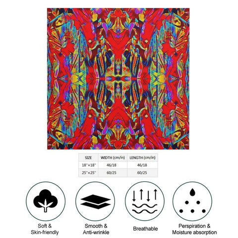 'Soulwood' Poly Scarf Square