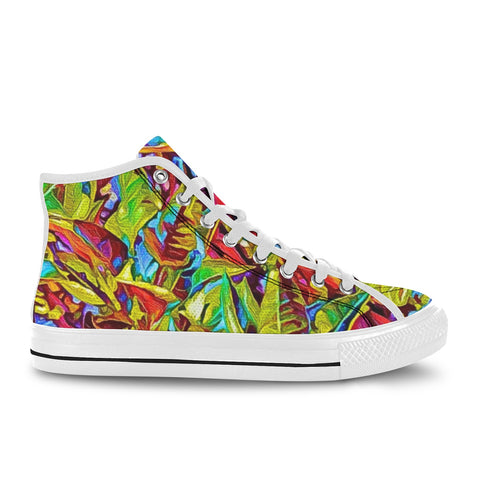 'Tropica' (White) Vancouver H Women's Canvas Shoes (1013-1)