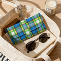 'Yorkshire Tartan' (Heritage) Faux Leather Glasses Case