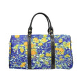 'Summer Basket' Nylon Duffle with Faux Leather Trim