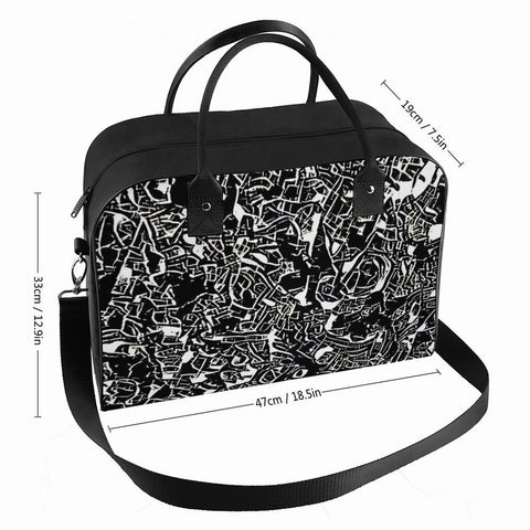 'Liquorice' Nylon Holdall