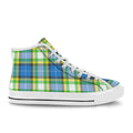 'Yorkshire Tartan' (Heritage - White Trim) Vancouver Canvas Boots