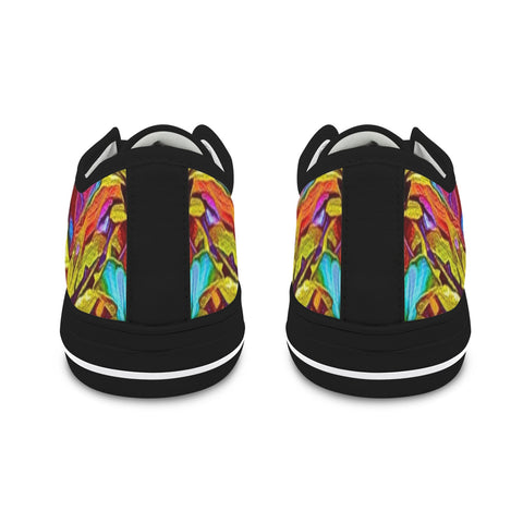 'Tropica' (Black Trim) Seattle Low Top Women's Shoes (Model 1013-6)