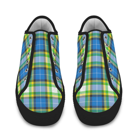 'Yorkshire Tartan' (Black Trim) 'Seattle' Women's Trainers