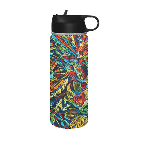 'Clematis Electra' Insulated Water Bottle