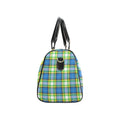 'Yorkshire Tartan' (Heritage) Nylon Duffle with Faux Leather Trim