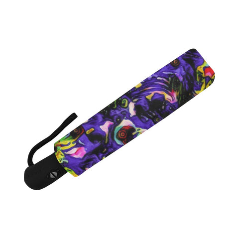 'Purple Haze' Auto-Foldable Umbrella