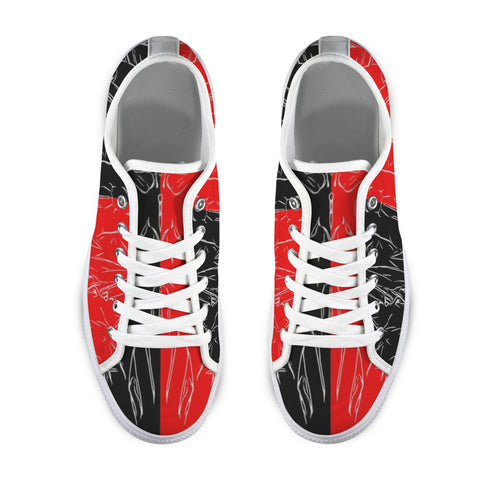 'Bloodlust' (White) Women's Trainers