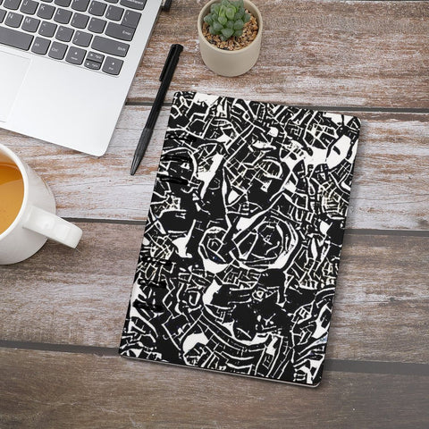 'Liquorice' Faux Leather A5 Binder Notebook