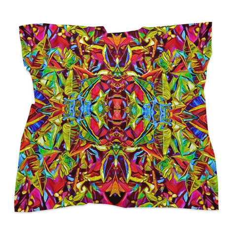 'Tropique' Poly Scarf Square