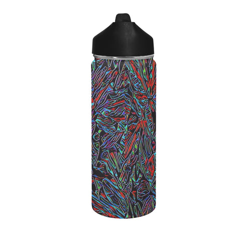 'Clematis Neon' Insulated Water Bottle