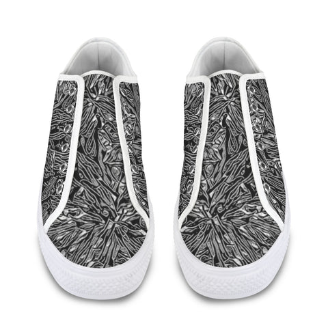 'Filament' (White Trim) Women's Canvas Plimsolls
