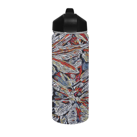 'Clematis Platinum' Insulated Water Bottle