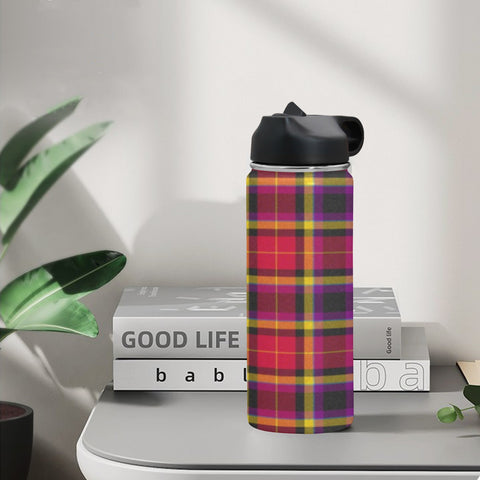 'Yorkshire Moorland' Insulated Water Bottle with Straw Lid (18 oz)