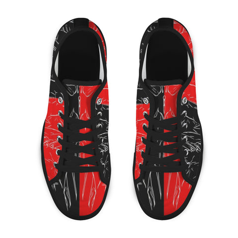 'Bloodlust' (Black) Women's Trainers