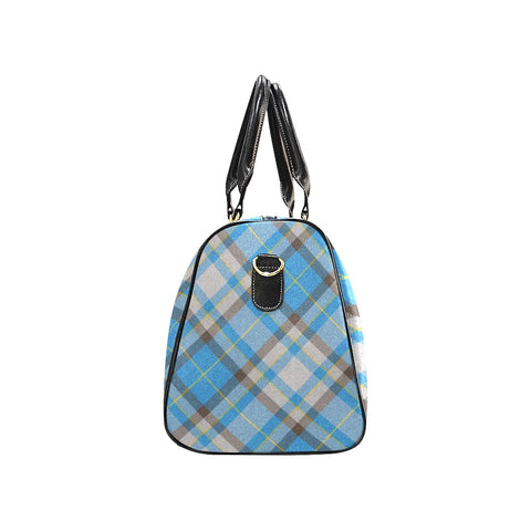 'Yorkshire Marine' (Slant) Nylon Duffle with Faux Leather Trim