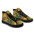 'Peony Citrus' (Black Trim) Vancouver Canvas Boots
