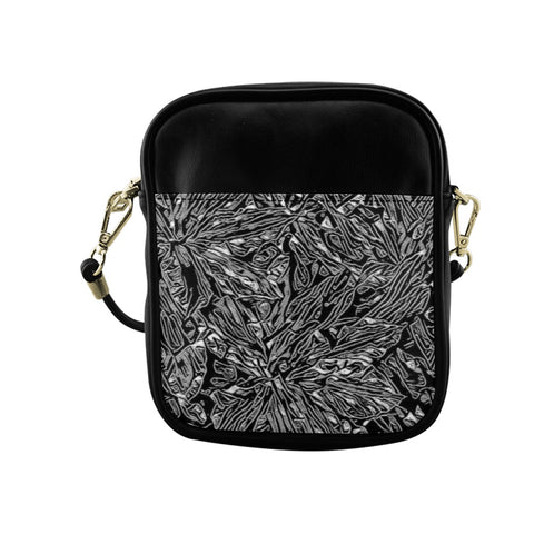 'Filament' Faux Leather Sling Pouch