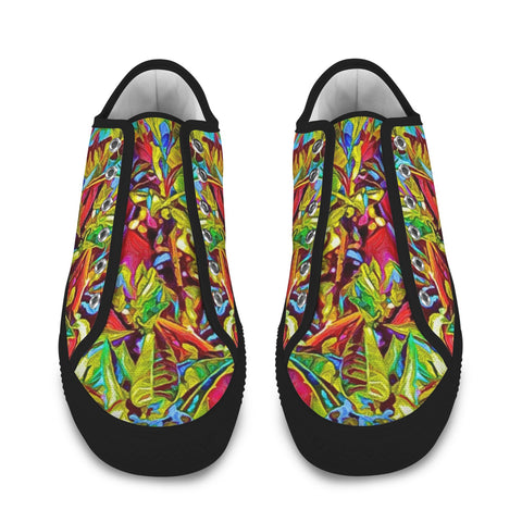 'Tropica' (Black Trim) Seattle Low Top Women's Shoes (Model 1013-6)