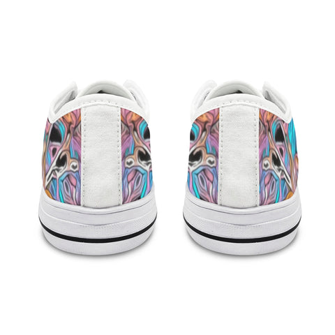 'Psychedelique' (White) 'Seattle' Men's Trainers