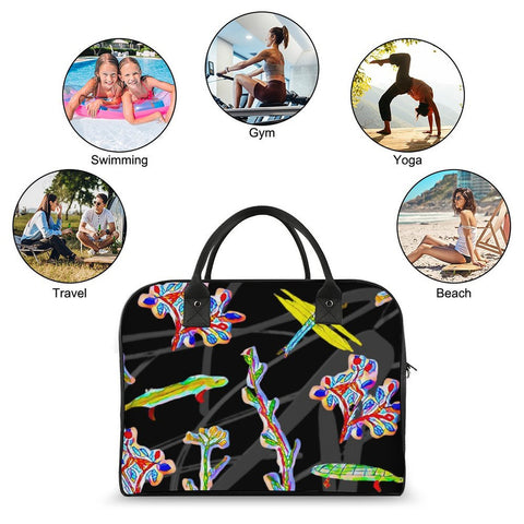 ‘Regenesis’ (Black Edit) Nylon Holdall